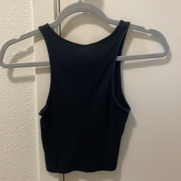 American Eagle High Neck Crop Top - Picture 2 of 3
